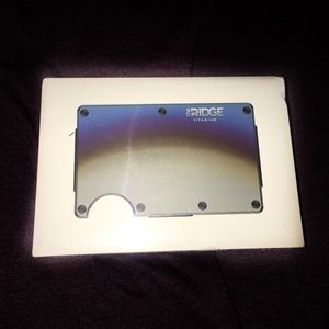 ***SOLD***The Ridge Burnt Titanium Wallet